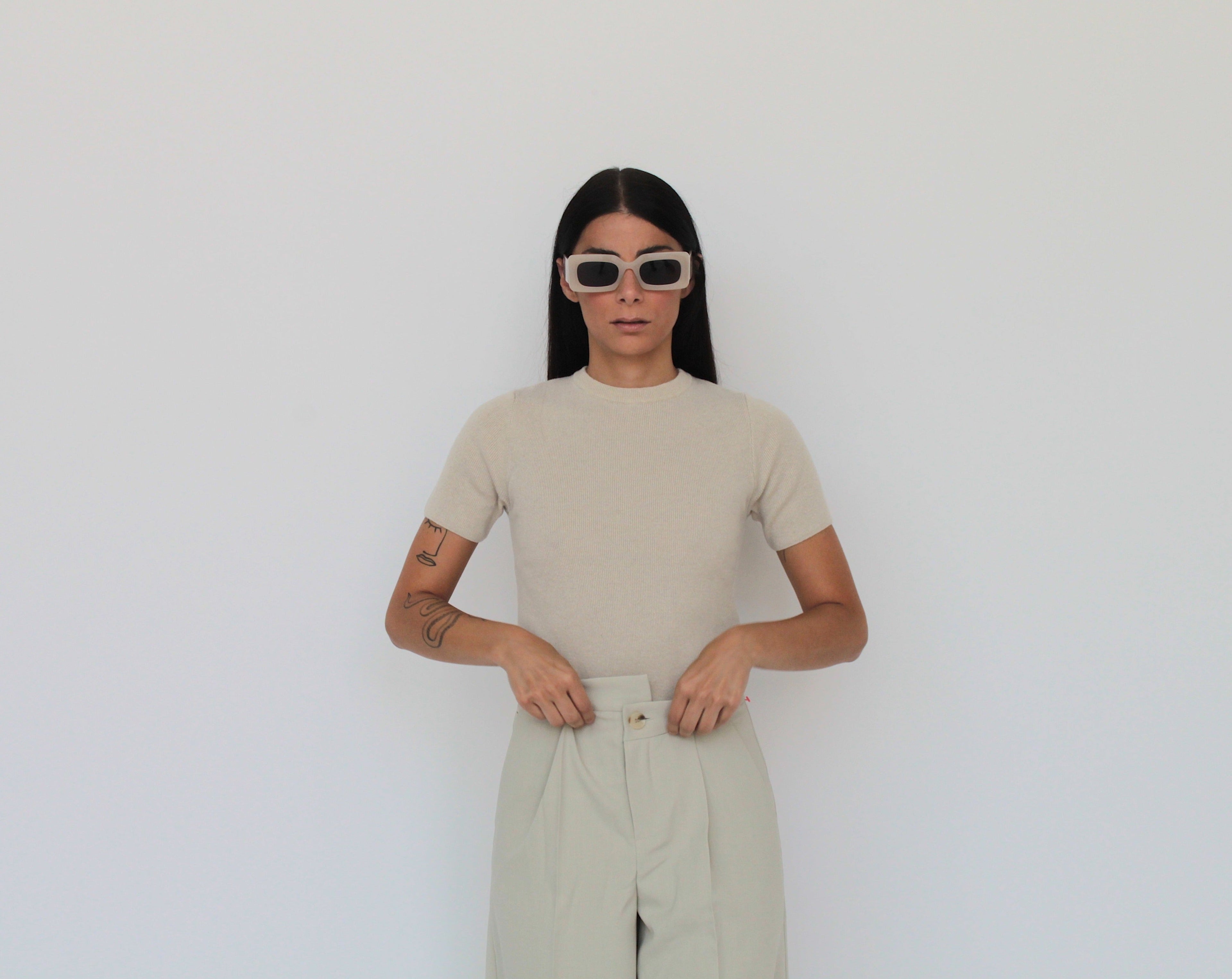 Camiseta en tejido Cashmere